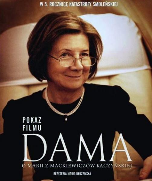 Dama - film o Marii Kaczyskiej w CIK Orze