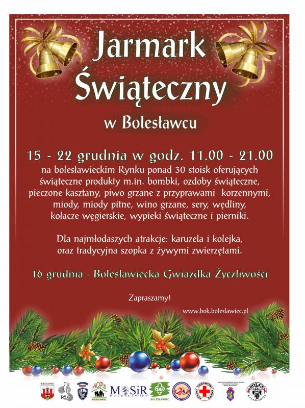 Jarmark Świąteczny w Bolesławcu