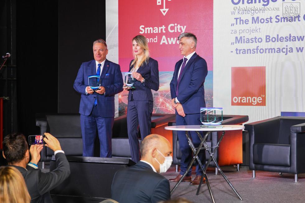  Orange Polska i miasto Bolesawiec laureatami w konkursie Smart City Poland Award