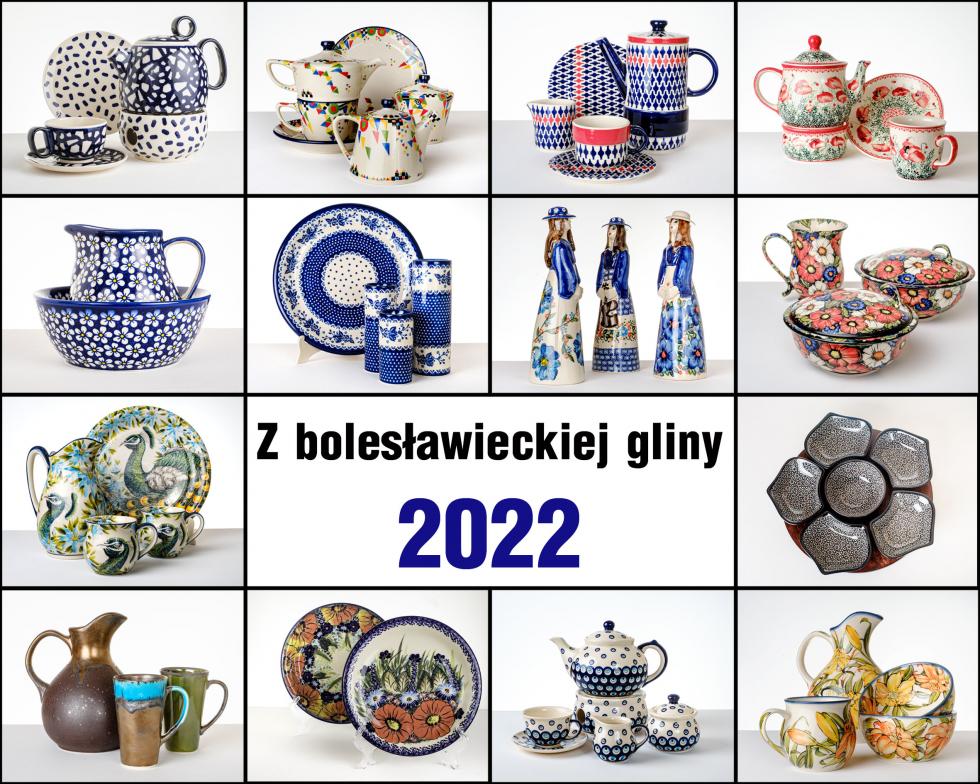 Ceramika z Bolesławca na kartach kalendarza