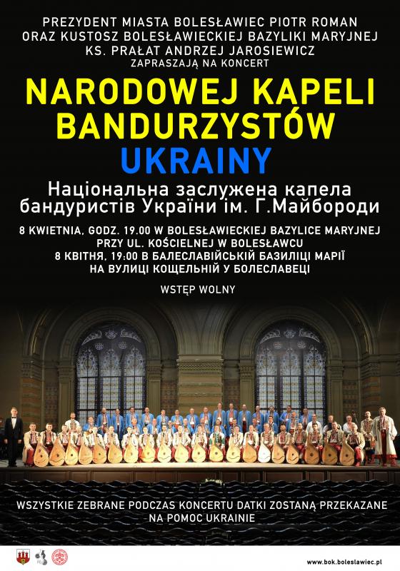  Narodowa Kapela Bandurzystów Ukrainy – Z Ukrainą w sercu
